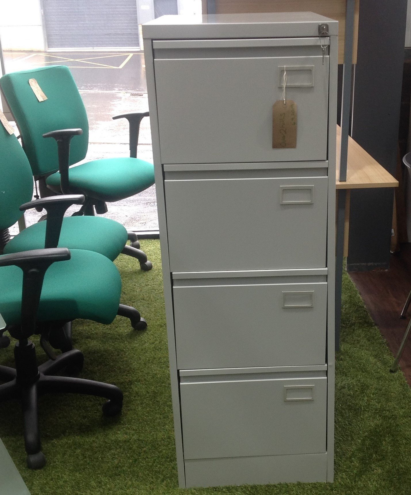 Recycled 4 Draw Metal Filing Hills Office Furniture