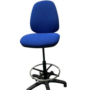 Re-conditioned : Grey Draughtsman Chair