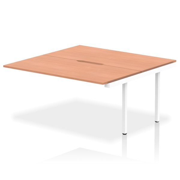 Evolve Plus B2B Bench Desk - 2 Person Extension Kit - Image 26