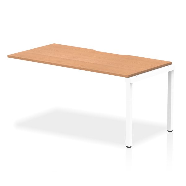Evolve Plus Single Row Bench Desk Extension Kit - Image 32