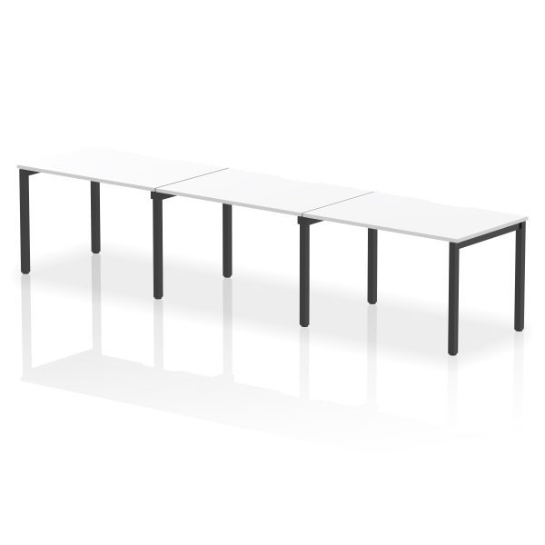 Evolve Plus Single Row Bench Desk - 3 Person - Image 41