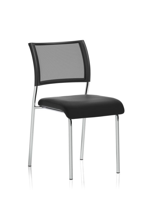 Dewdrop Medium Back Stacking Visitor Office Chair - Image 4