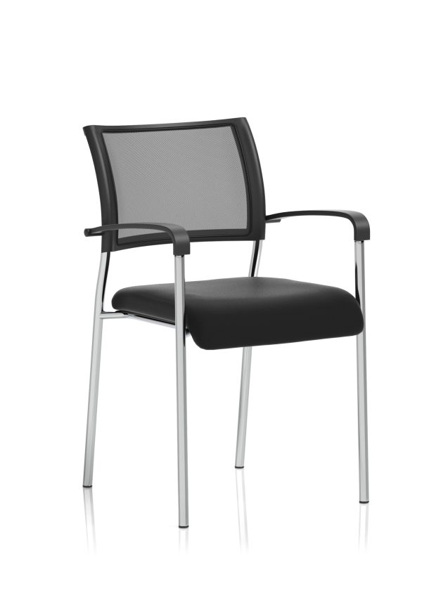 Dewdrop Medium Back Stacking Visitor Office Chair - Image 2