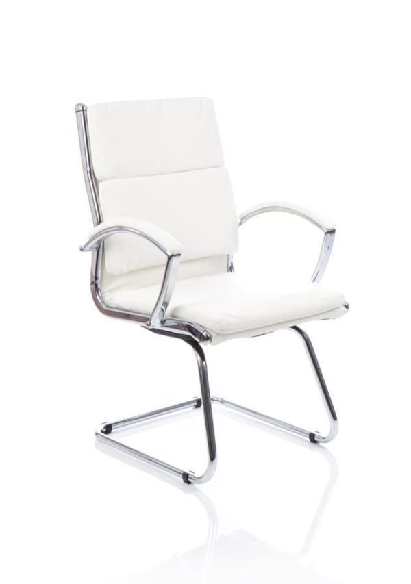 Classic Medium Back Cantilever Visitor Chair with Arms - Image 3