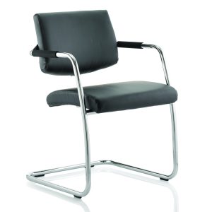 Hanna Medium Back Cantilever Visitor Chair with Arms