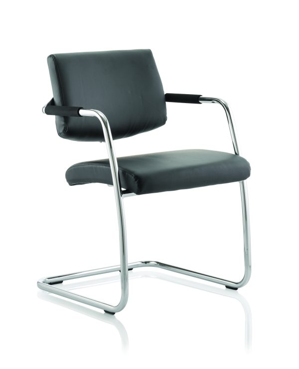 Hanna Medium Back Cantilever Visitor Chair with Arms