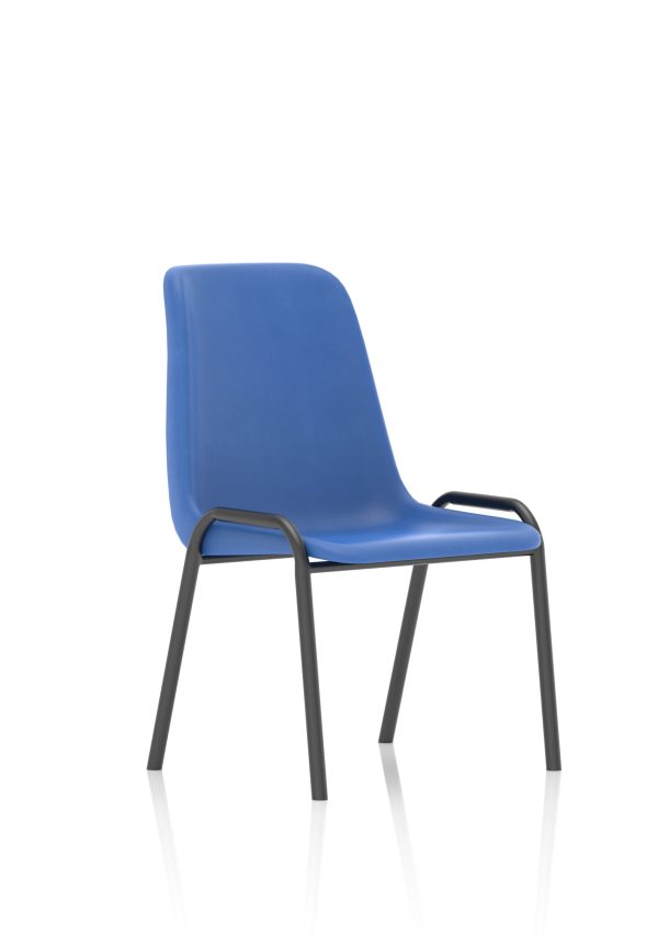 Pocket Medium Back Stacking Polypropylene Visitor Chair - Image 2