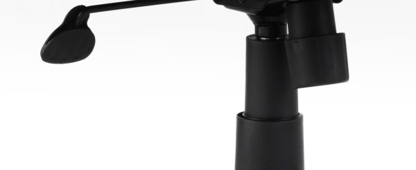 Chelsea High Back Soft Black Leather Executive Office Chair with Arms - Image 3