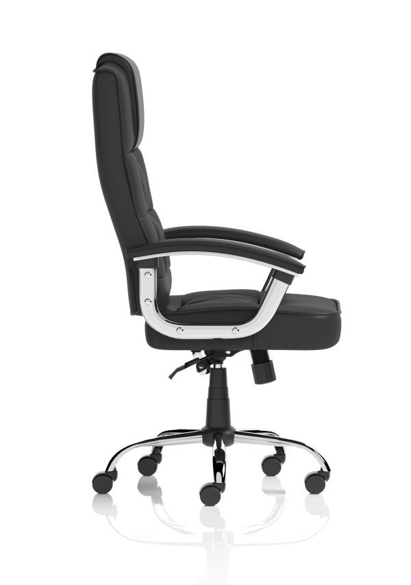 mellow Deluxe High Back Black Executive Office Chair with Arms - Image 8