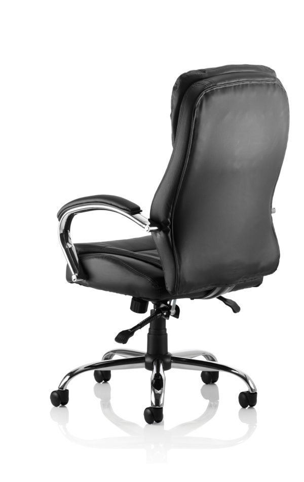 Mel polis High Back Black Leather Executive Office Chair - Image 5
