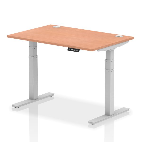 Air Height Adjustable Desk With Cable Ports - Image 2
