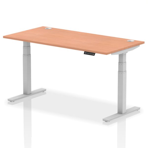 Air Height Adjustable Desk With Cable Ports - Image 38