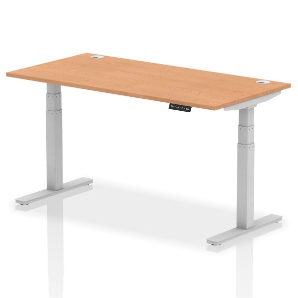 Air Height Adjustable Desk With Cable Ports - Image 47