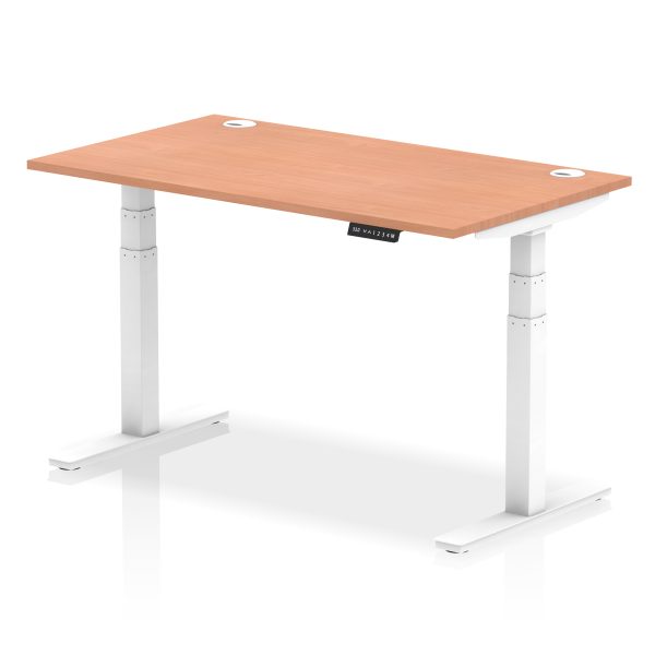 Air Height Adjustable Desk With Cable Ports - Image 21