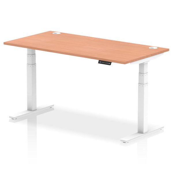 Air Height Adjustable Desk With Cable Ports - Image 39