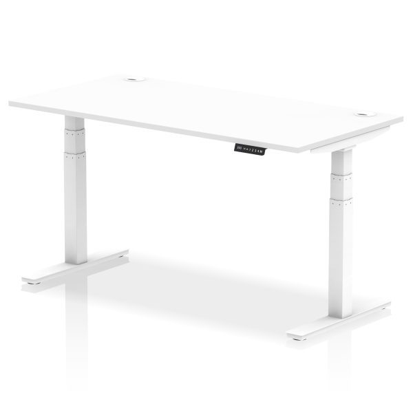 Air Height Adjustable Desk With Cable Ports - Image 54