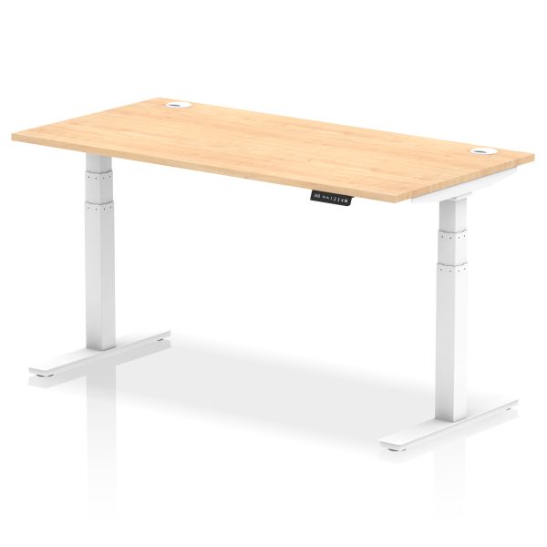 Air Height Adjustable Desk With Cable Ports - Image 45