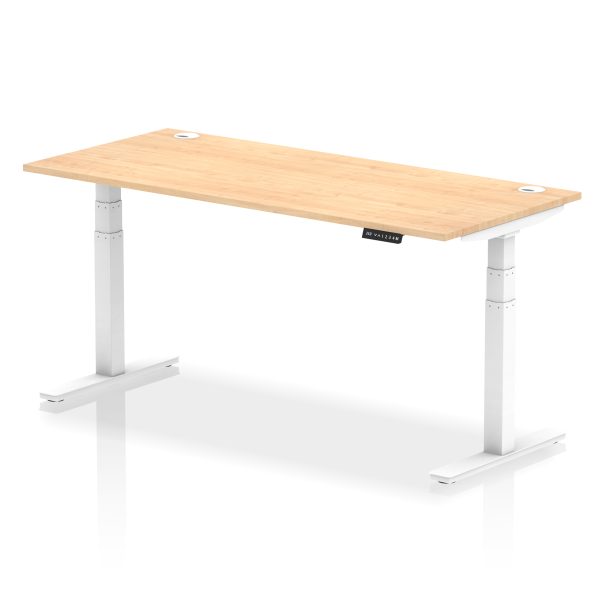 Air Height Adjustable Desk With Cable Ports - Image 63