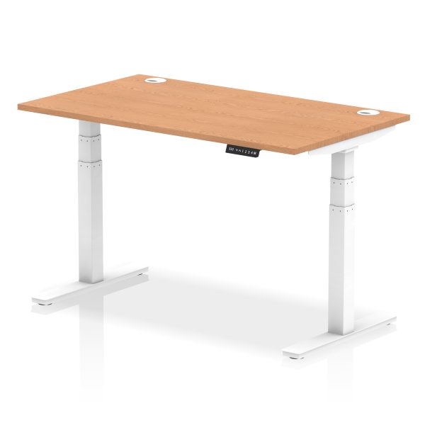 Air Height Adjustable Desk With Cable Ports - Image 30