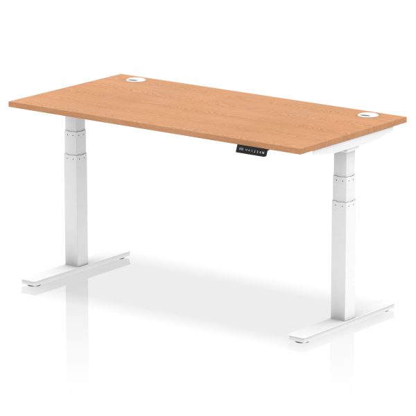 Air Height Adjustable Desk With Cable Ports - Image 48