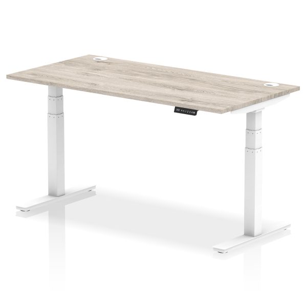 Air Height Adjustable Desk With Cable Ports - Image 42