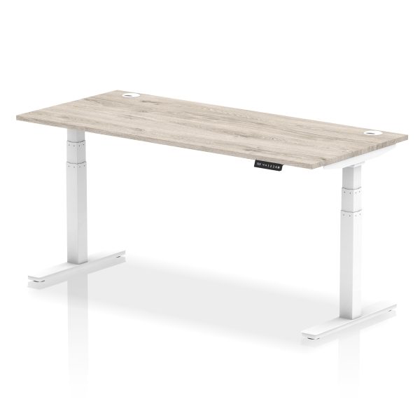 Air Height Adjustable Desk With Cable Ports - Image 60