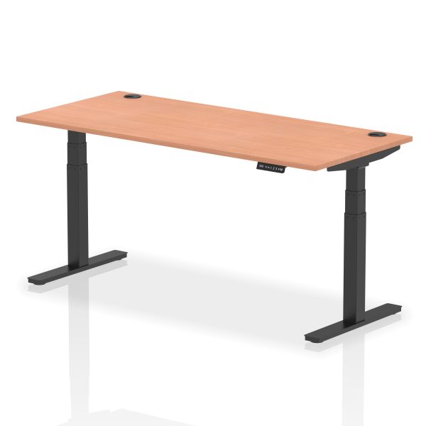 Air Height Adjustable Desk With Cable Ports - Image 55