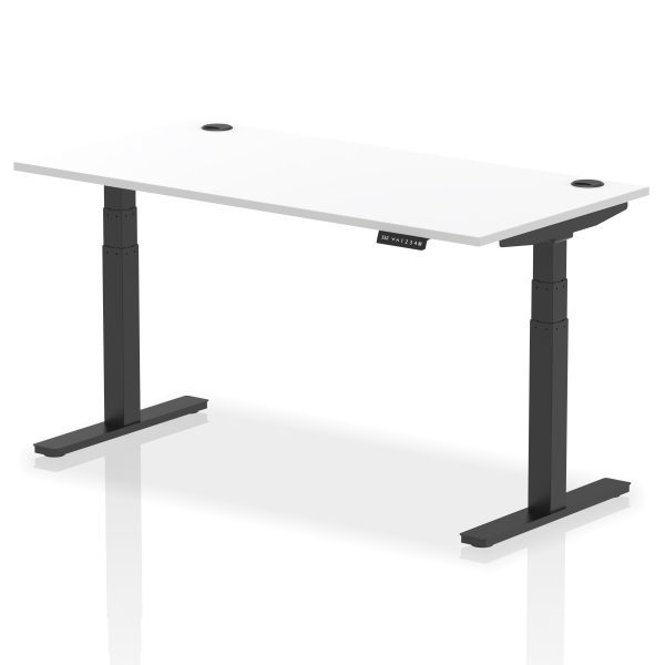 Air Height Adjustable Desk With Cable Ports - Image 52