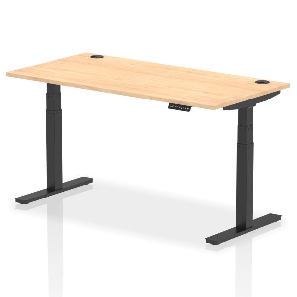 Air Height Adjustable Desk With Cable Ports - Image 43