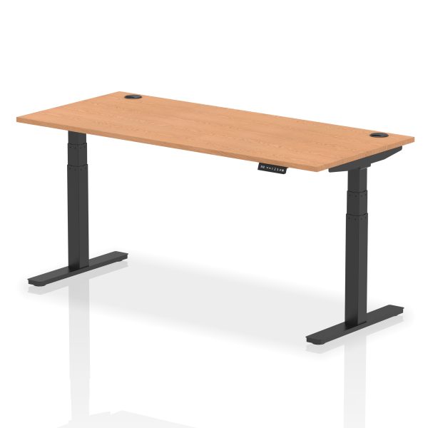 Air Height Adjustable Desk With Cable Ports - Image 64