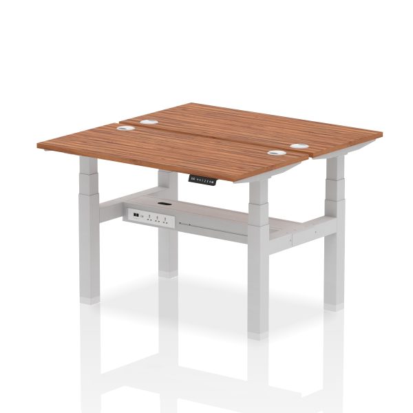 Air Back-to-Back Slimline Height Adjustable Bench Desk - 2 Person - Image 17