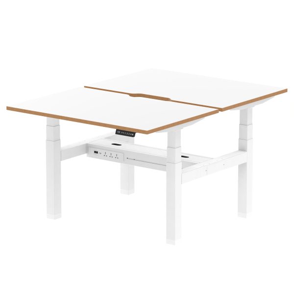Solo Air Back-to-Back Height Adjustable Bench Desk