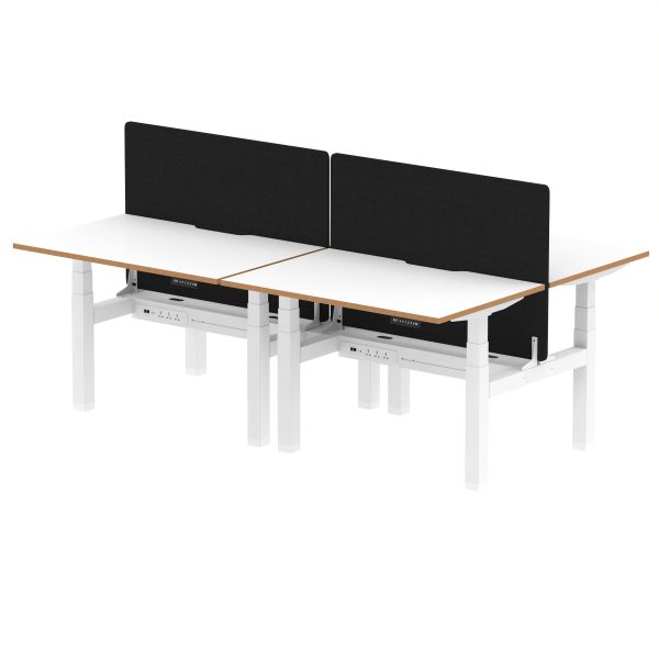 Solo Air Back-to-Back Height Adjustable Bench Desk - Image 5