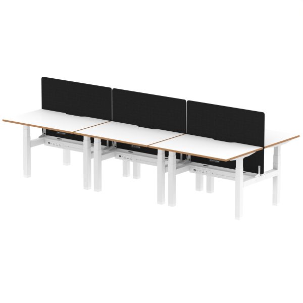 Solo Air Back-to-Back Height Adjustable Bench Desk - Image 6