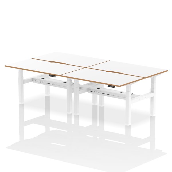 Solo Air Back-to-Back Height Adjustable Bench Desk - Image 8