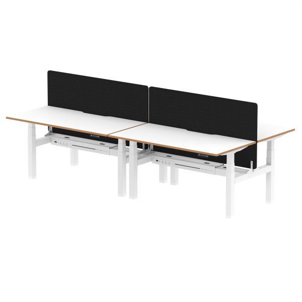 Solo Air Back-to-Back Height Adjustable Bench Desk - Image 17