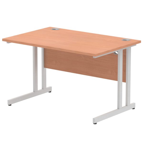 Pulse 1200mm Straight Desk Cantilever Leg