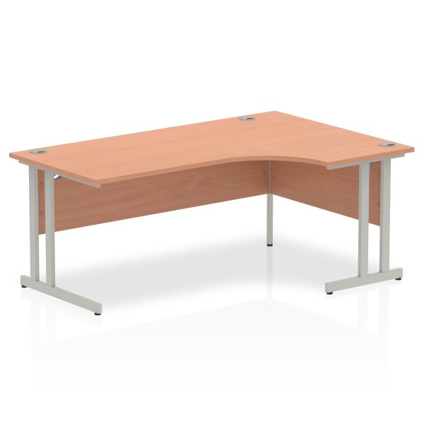 Pulse 1800mm Right Crescent Desk Cantilever Leg