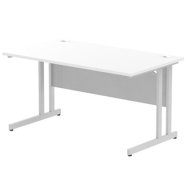 Pulse 1400mm Straight Desk Cantilever Leg - Image 16