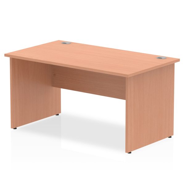 Pulse 1400mm Straight Desk Panel End Leg