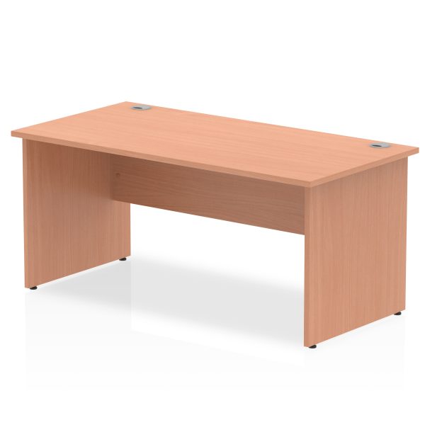 Pulse 1600mm Straight Desk Panel End Leg