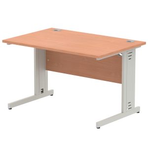 Pulse 1200mm Straight Desk Cable Managed Leg