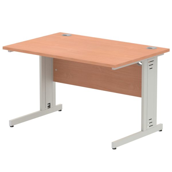 Pulse 1200mm Straight Desk Cable Managed Leg