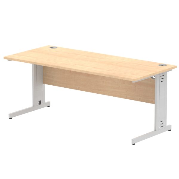 Pulse 1800mm Straight Desk Cable Managed Leg - Image 5