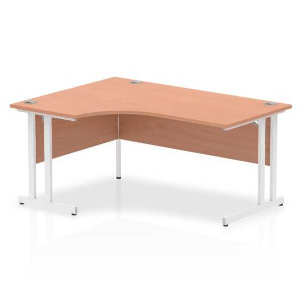 Pulse 1600mm Left Crescent Desk Cantilever Leg - Image 2