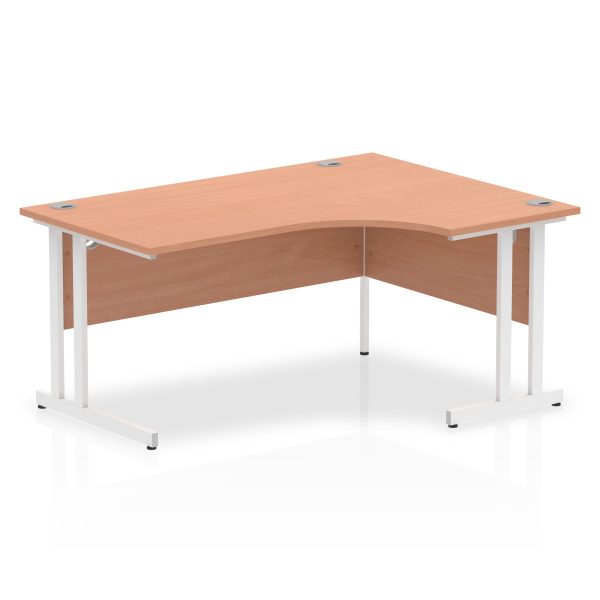 Pulse 1600mm Right Crescent Desk Cantilever Leg - Image 2