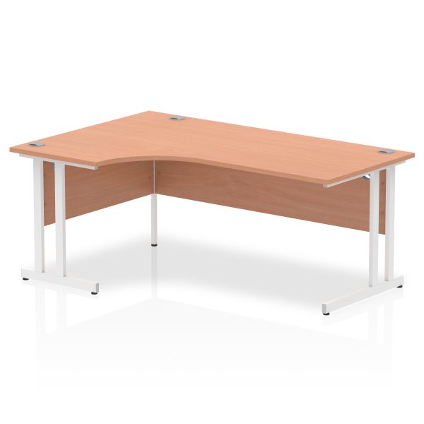 Pulse 1800mm Left Crescent Desk Cantilever Leg - Image 2