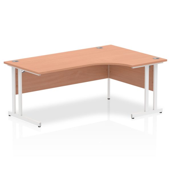 Pulse 1800mm Right Crescent Desk Cantilever Leg - Image 2