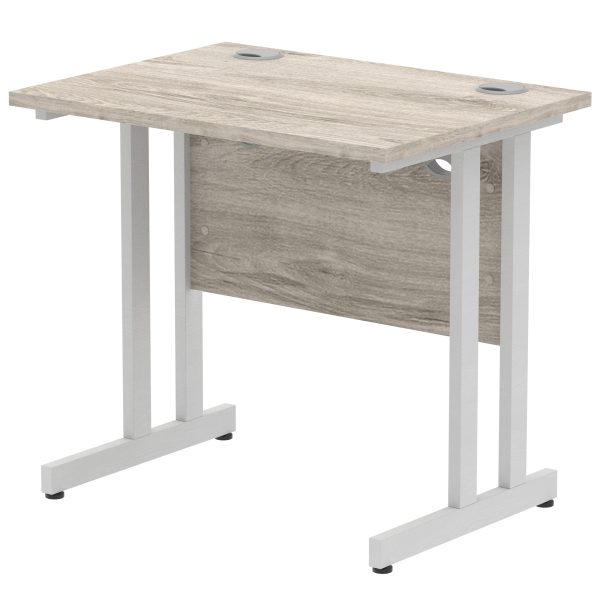 Pulse 800mm Slimline Desk Cantilever Leg - Image 3