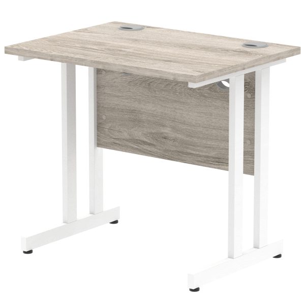 Pulse 800mm Slimline Desk Cantilever Leg - Image 4
